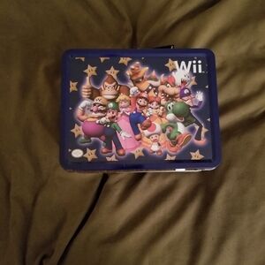 Vintage Nintendo Wii Game Case - Blue